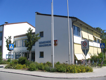 Rathaus der Gemeinde Grasbrunn