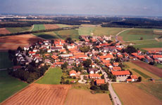 Luftaufnahme von Grasbrunn