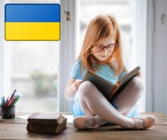 Ukraine Lesen Buch Kind